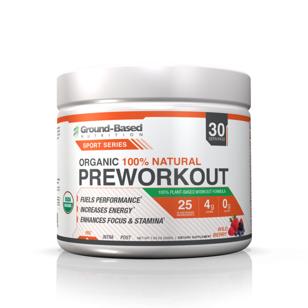 Pre-Workout Organico Natural