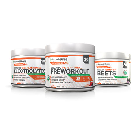 Serie Deportiva | ENERGÍA, RESISTENCIA Y RECUPERACIÓN | PreWorkout orgánico + Betabeles + Electrolitos